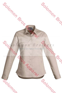 Womens Lightweight Tradie L/S Shirt - Solomon Brothers Apparel