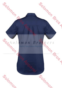 Womens Lightweight Tradie S/S Shirt - Solomon Brothers Apparel