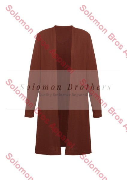 Womens Longline Cardigan - Solomon Brothers Apparel