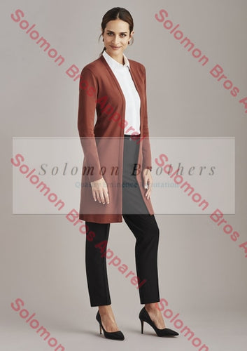 Womens Longline Cardigan - Solomon Brothers Apparel