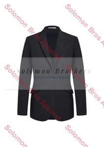 Womens One Button Longline Jacket - Solomon Brothers Apparel