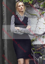 Load image into Gallery viewer, Womens Sleeveless V-Neck Dress - Solomon Brothers Apparel
