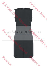 Load image into Gallery viewer, Womens Sleeveless V-Neck Dress - Solomon Brothers Apparel
