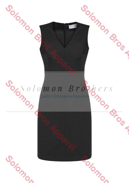 Womens Sleeveless V-Neck Dress - Solomon Brothers Apparel