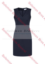 Load image into Gallery viewer, Womens Sleeveless V-Neck Dress - Solomon Brothers Apparel

