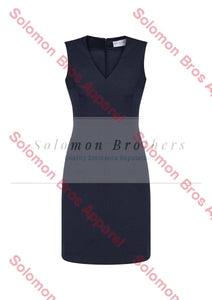 Womens Sleeveless V-Neck Dress - Solomon Brothers Apparel