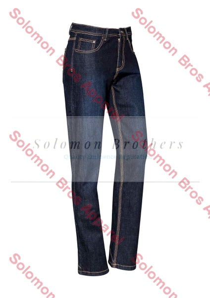 Womens Stretch Denim Work Jeans - Solomon Brothers Apparel