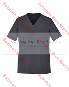 Womens V-Neck Scrub Top - Solomon Brothers Apparel