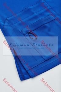 Womens V-Neck Scrub Top - Solomon Brothers Apparel