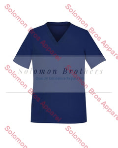 Womens V-Neck Scrub Top - Solomon Brothers Apparel